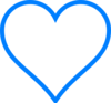 Heartblue Clip Art