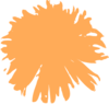 Orange Flower Clip Art