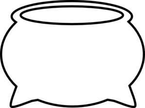 Pot Outline Clip Art