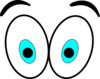 Cartoon Eyes Clip Art