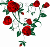 Rose Border Clip Art