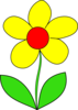 Yellow Flower Clip Art