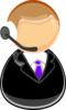 Man In Suit Clip Art