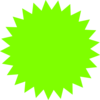 Green Star Clip Art