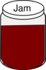 Jam Jar Clip Art