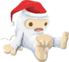 Glitchmas Yeti Clip Art