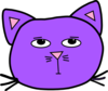 Purple Bored Clip Art