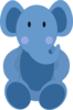 Baby Elephant Clip Art