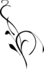 Plain Branch Sworl 3 Clip Art