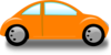 Orange Bug Clip Art