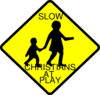 Slowchristiansatplay Clip Art