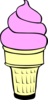 Pink Cone Clip Art