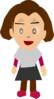 Girl 6 Clip Art