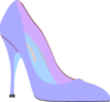 Purple Heel Clip Art