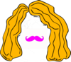 Wig And Stache Clip Art