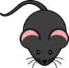 B6 Mouse Figure Clip Art