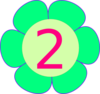 Flower 2 Years     Clip Art