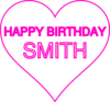 Smith Bday13 Clip Art