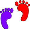 Footprints Clip Art