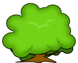 Bush Outline Clip Art