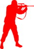 Red Soldier Clip Art