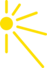 Half Sun Clip Art