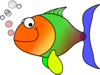 Comic Fish Clip Art