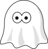 White Ghost Clip Art