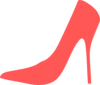 Coral Shoe Clip Art