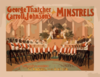 George Thatcher And Carroll Johnson S Minstrels Clip Art