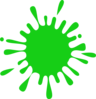 Splash Verde Clip Art