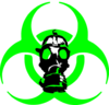 Biohazard And Mask Cut Cut Clip Art