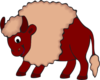 Happy Bull Clip Art