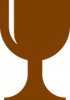 Brown Chalice Clip Art